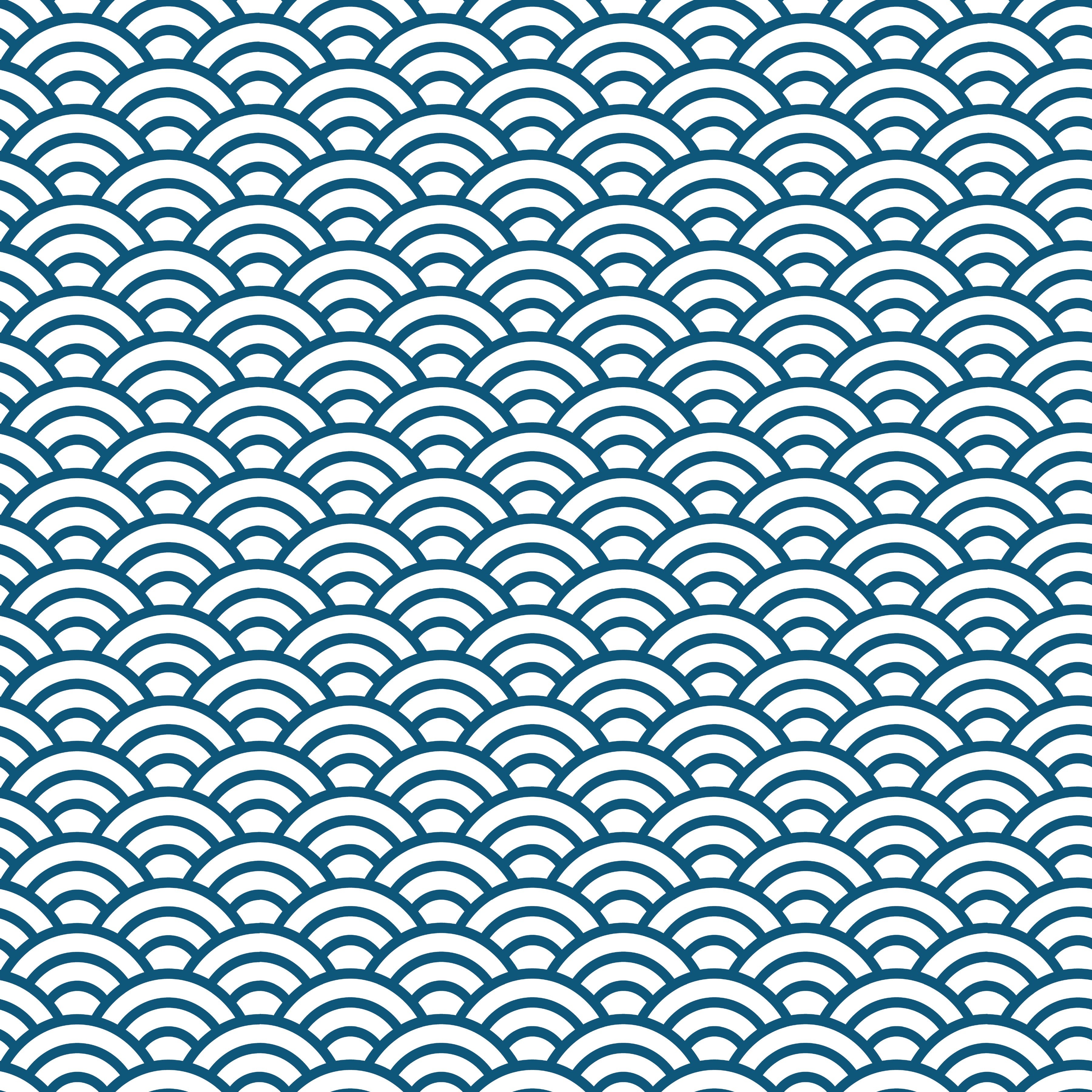 Marine Sea Circles Pattern Acrylic Sheets - CMB Pattern Acrylic